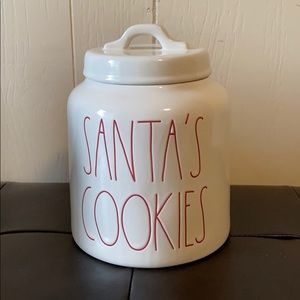 Rae Dunn Christmas canister